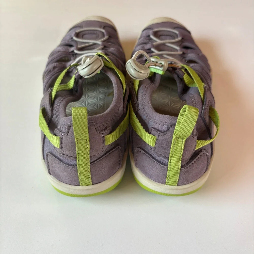 Keen Kids' Moxie Water‎ Sandals Purple Green Athletic Shoes Size 3 Youth Water